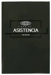 Libro Asisistencia Personal Artel Mensual 100 Hojas