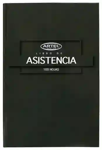 Libro Asisistencia Personal Artel Mensual 100 Hojas
