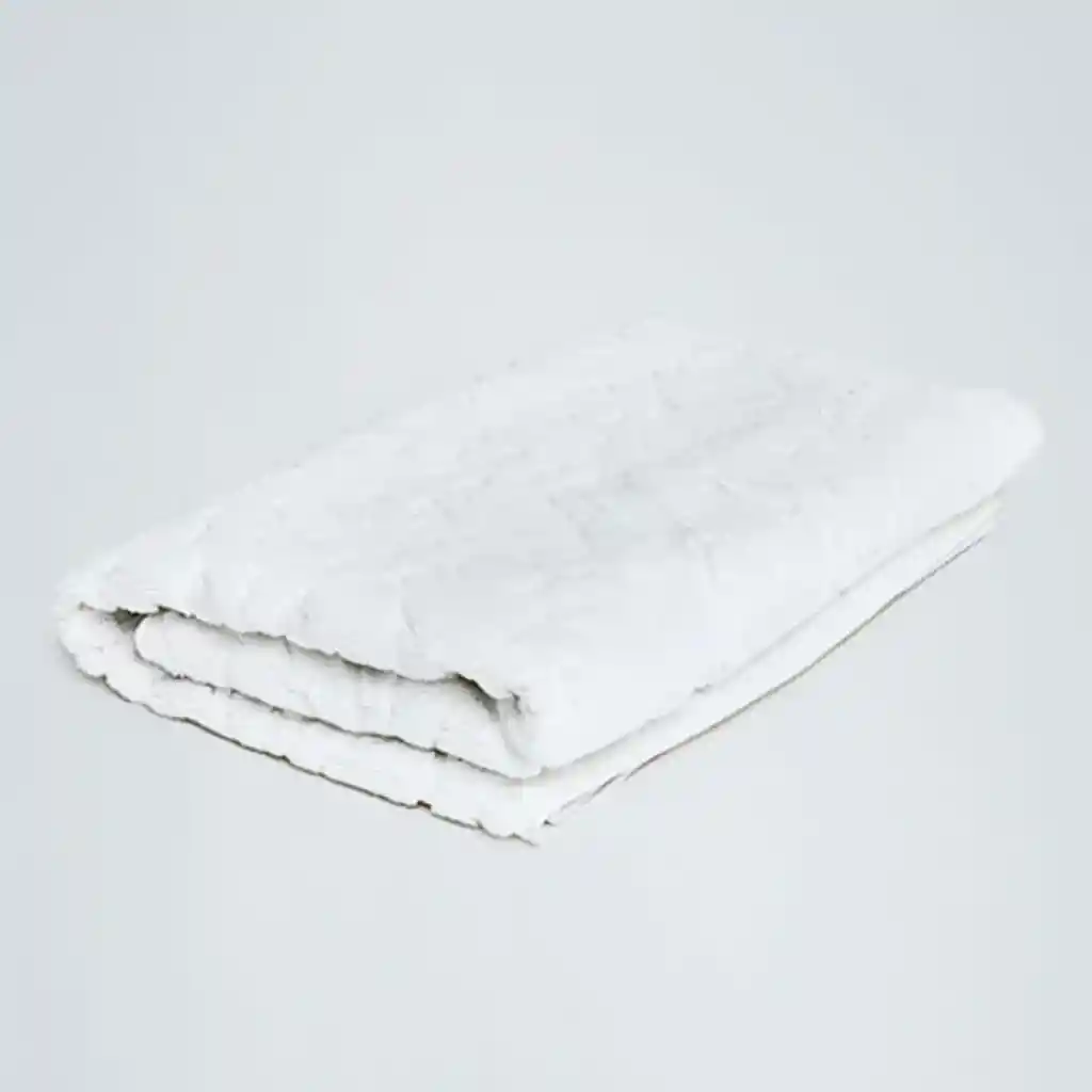 Ripley Home-toalla Jacquard Diseno Blanco Bano