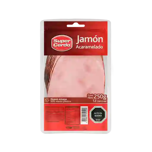 Jamon Acaramelado Super Cerdo 250gr.