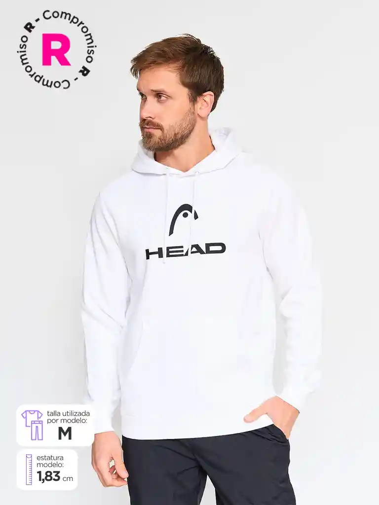 Poleron Cang Logo Head Hom Ss25 Blanc L