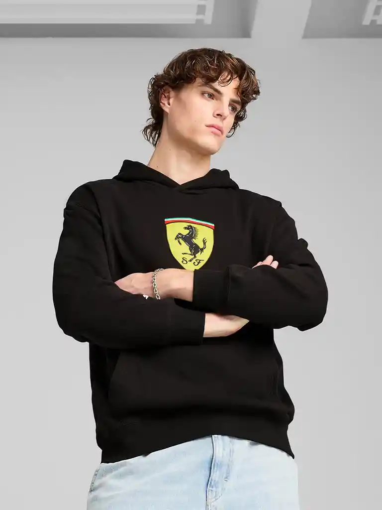 Puma-poleron Ferrari Race B 630192 01 Negro M