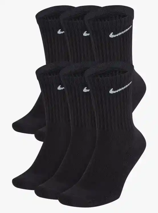 Nike-calcetines U Crw Q2 Sx7666-010 Negro M