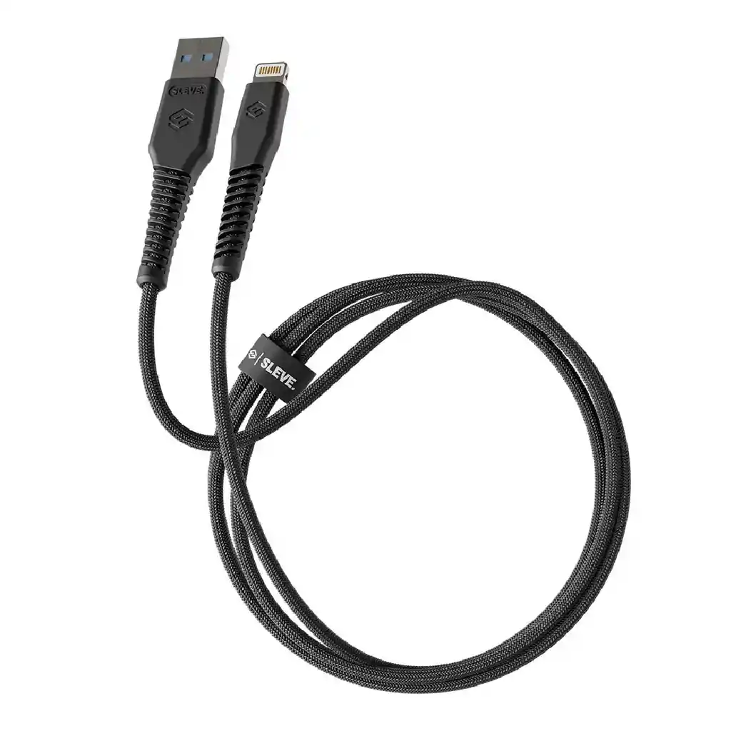 Cable Sleve Line X Usb Ios Negro