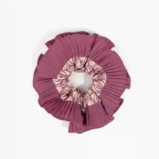 Collet Maxi Vuelos Plisados Rosado