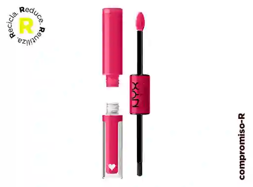Labial Nyx Líquido Shine Loud Pro Pigment Overnight Waterproof 3.4 Ml Color Another Level