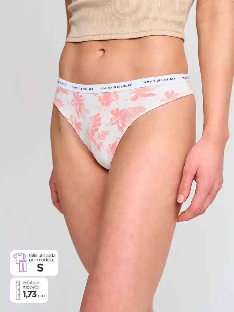 Calzón Table Th Pt R11t634726 I25 Blanco/rosa S