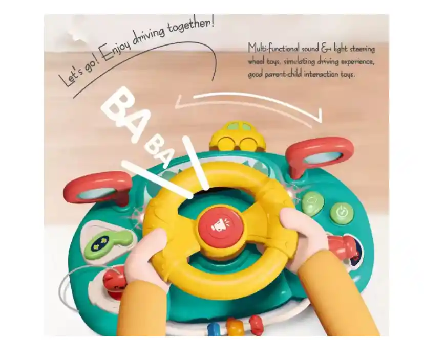 Juguete Infantil Volante Auto Musical