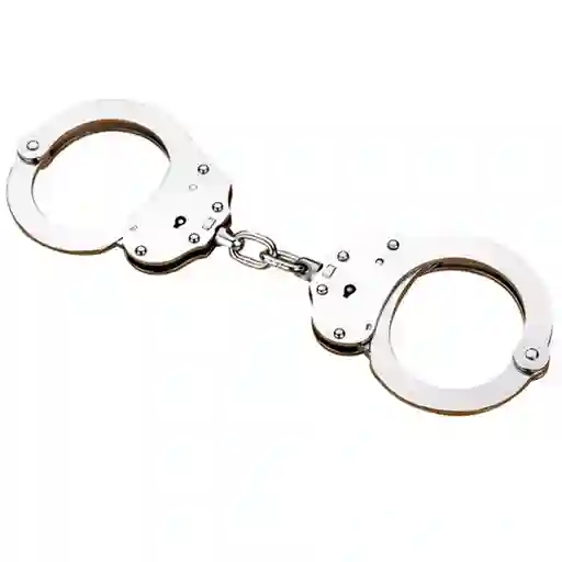 Esposas Alcyon Acero Inox Niquelado De Cadena 180gr Norma Usa Nij 0307.01