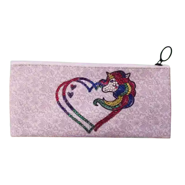 Estuche Unicornio Para Pegar Diamantes