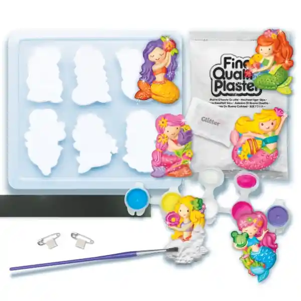 4m Moldea Y Pinta Sirenas