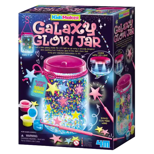 4m Kidzmaker Jarro Crea Una Galaxia Fosforescente