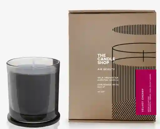 Vela Grey L Velvet Cherry