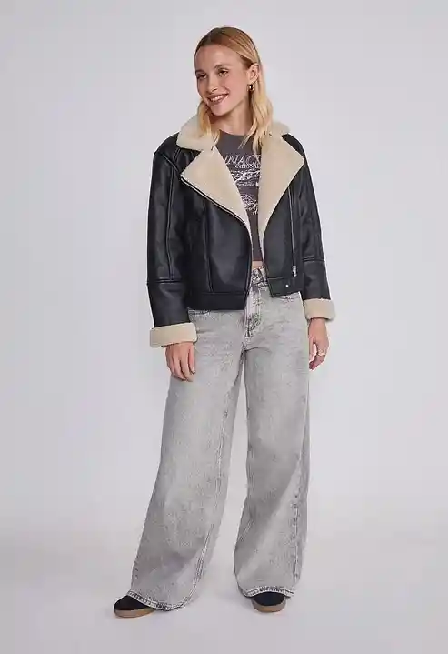 Chaqueta Negra Xl Mujer