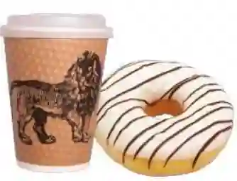 Marley Capuccino Vainilla Mediano + Donut Rellena Chocolate