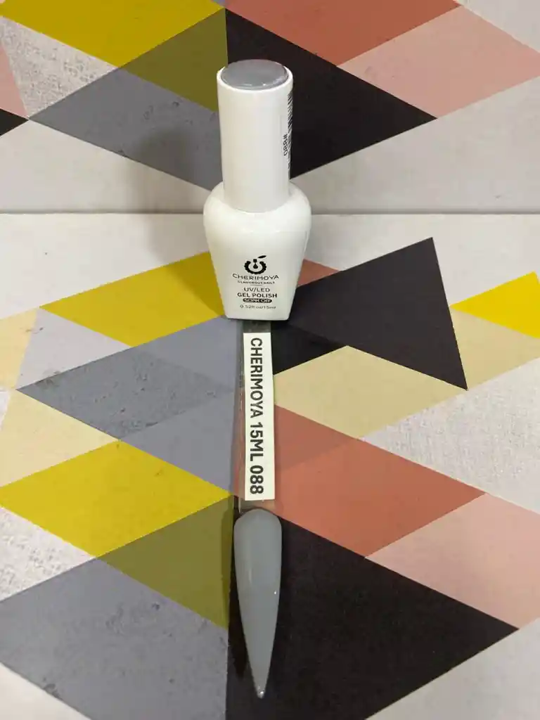 Esmalte Permanente #088 (gris) 15 Ml Cherimoya