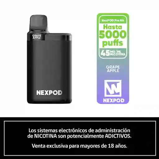 Nexpod Grape Apple Pod Kit 5000 Pufs