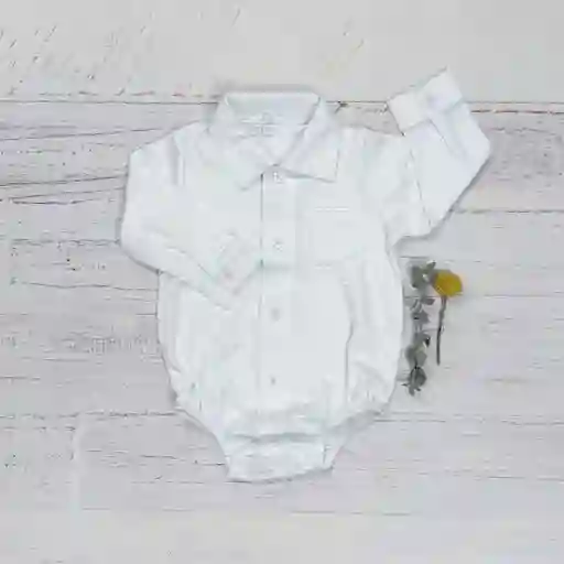 Body Noa Cuello Celeste Talla 9/12 Meses