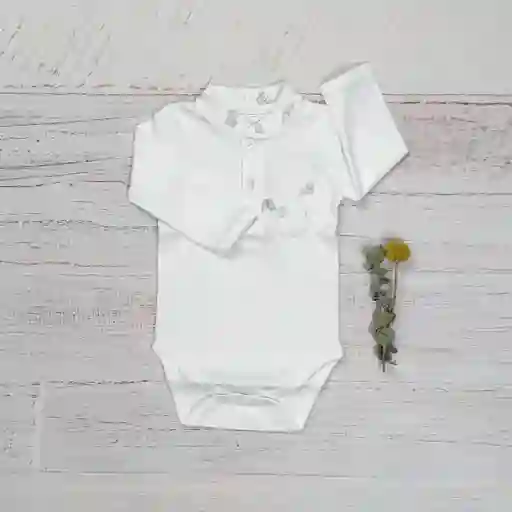 Body Elefante Celeste Talla 12/18 Meses