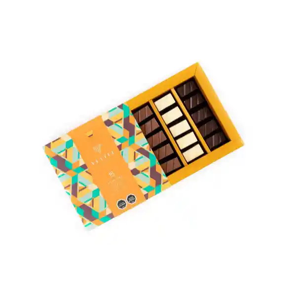 Caja Bombones Macizos Suizos Zero 15 Unidades