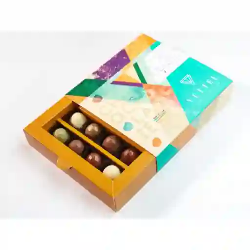 Caja Bombones Macizos Belgas Zero 16 Unidades