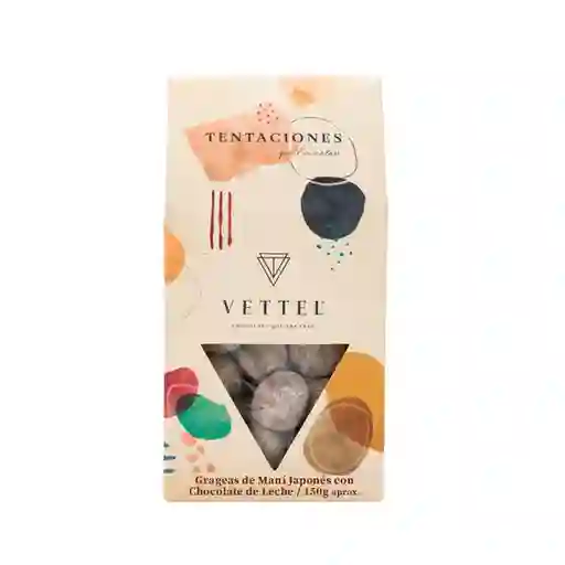 Caja Grageas Maní Japonés Leche Naranja 150 Gramos