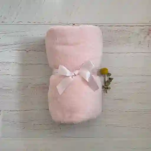 Manta Polar Rosado Talla Unica