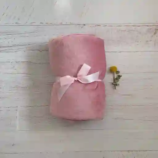 Manta Polar Palo Rosa Talla Unica