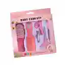 Set Manicure Cuidados Bebe 5 En 1 Cortauñas Peine Cepillo