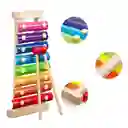 Xilofono Juguete Madera 8 Notas Instrumento Percusion Niños