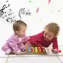 Xilofono Juguete Madera 8 Notas Instrumento Percusion Niños
