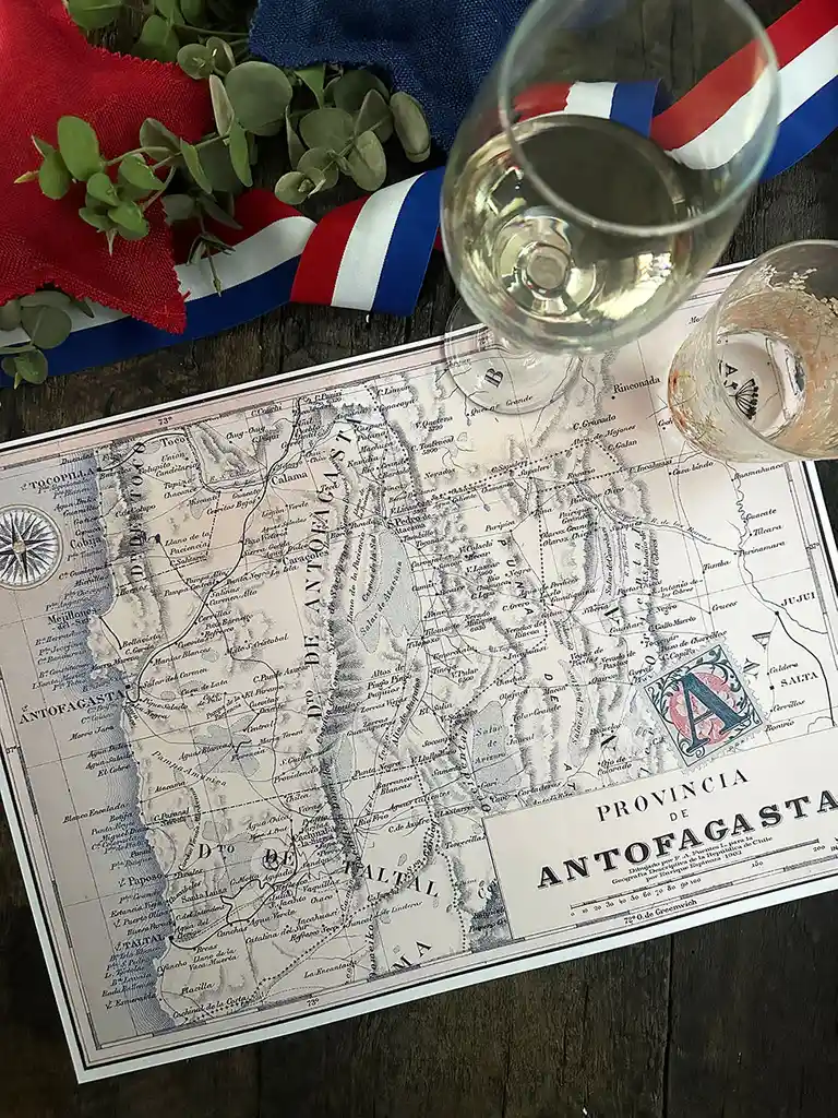 Individual Blanco · Mapa Antofagasta