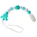 Sujeta Chupete Clip Porta Chupete Silicona Bebe Afirma Tete