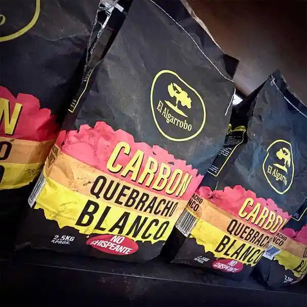 Carbón Quebracho Blanco 2,5 Kg