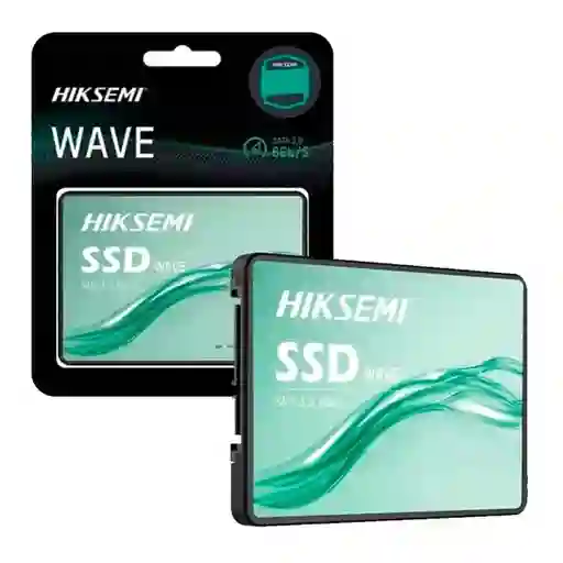 Unidad Ssd Hiksemi Wave(s), 1tb, 2.5" Sata 3, Lectura 510mb/s Escritra 460mb/s