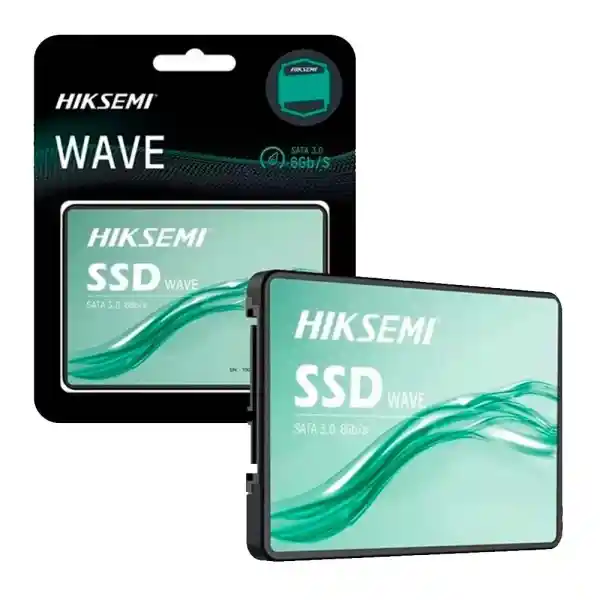 Unidad Ssd Hiksemi Wave(s), 1tb, 2.5" Sata 3, Lectura 510mb/s Escritra 460mb/s