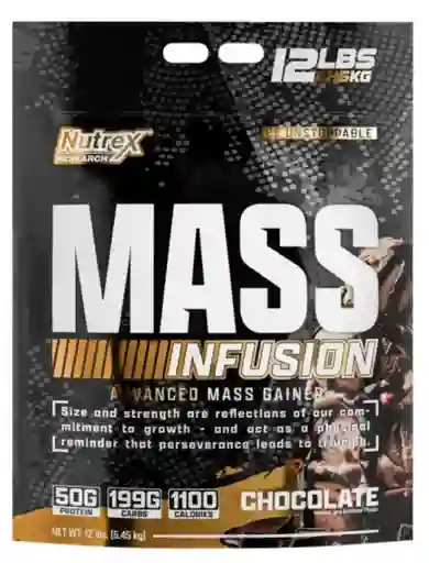 Mass Infusion Gainer 12 Lbs - Nutrex Chocolate