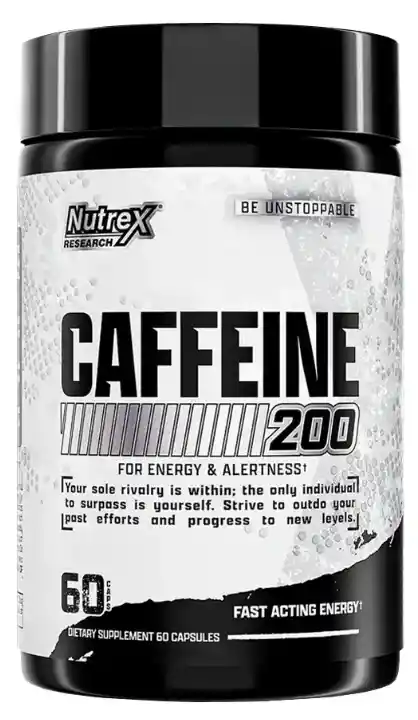 Cafeína 200 60 Caps-nutrex