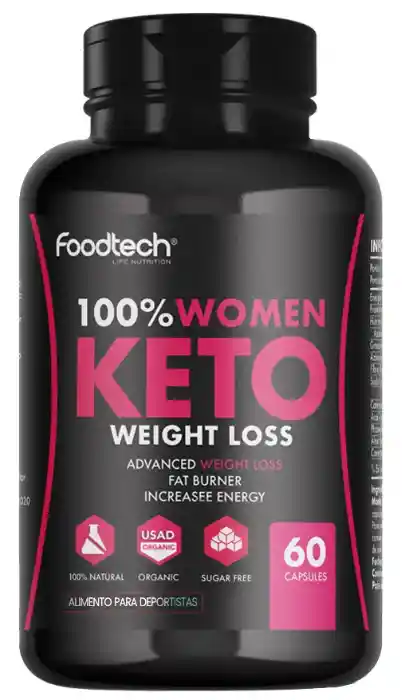 Quemador Keto Weight Loss 60 Caps - Foodtech