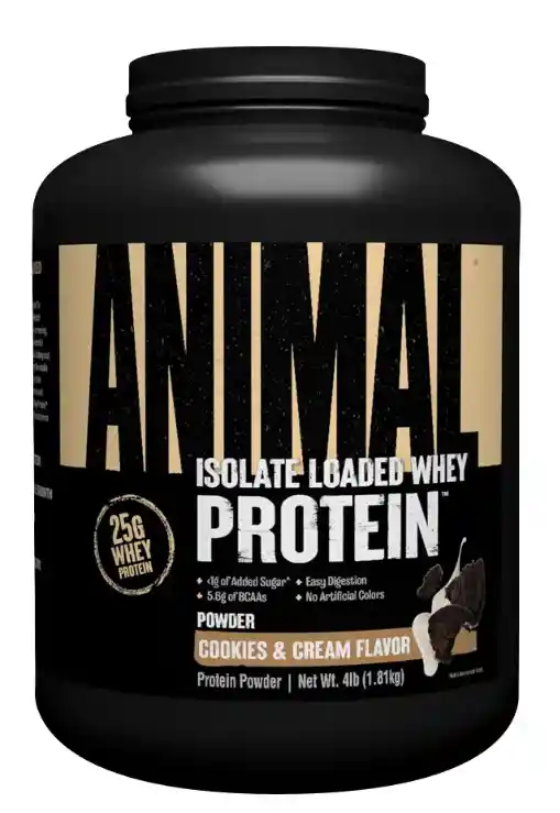Proteína Animal Whey Isolate 4lbs - Animal Cookies And Cream
