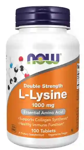 L-lisina 1000 Mg 100 Tabs - Now Foods