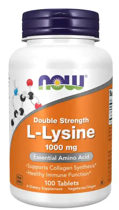 L-lisina 1000 Mg 100 Tabs - Now Foods