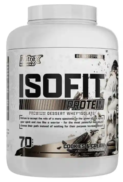 Proteína Isofit 5 Lbs - Nutrex Cookies And Cream