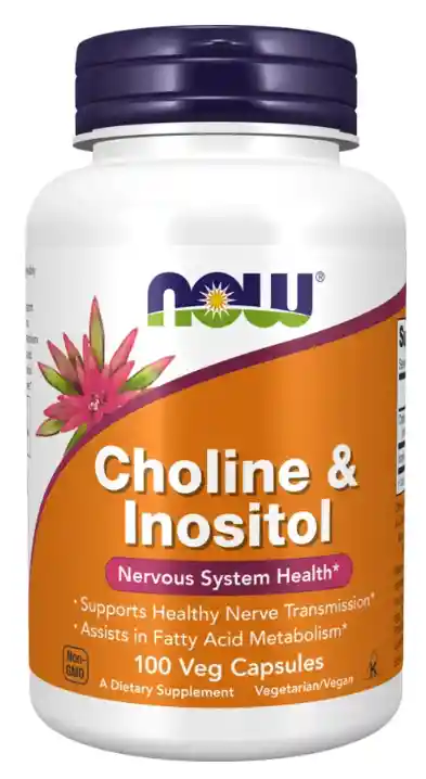 Colina & Inositol 250mg 250 Caps - Now Foods