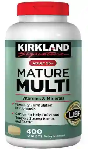 Multivitamínico Mature Multi 400 Tabs - Kirkland