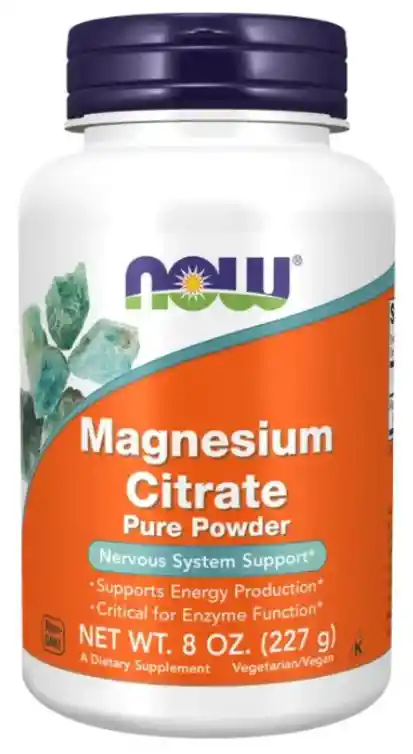 Magnesio Citrato 227g - Now Foods