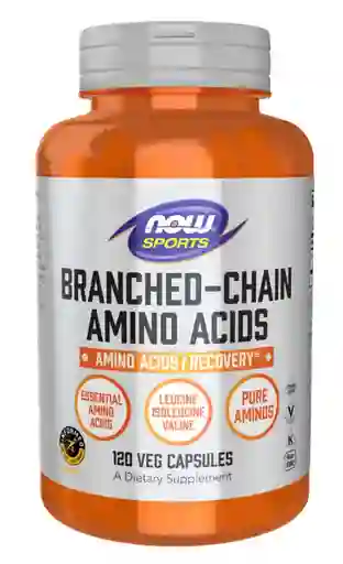 Aminoácido Branched-chain Amino 120 Caps - Now Foods