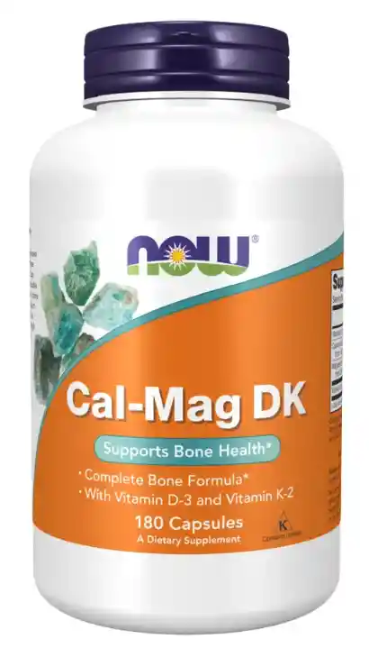 Cal-mag Dk 180 Caps - Now Foods