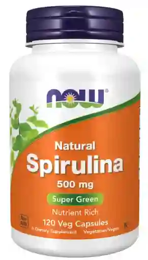 Spirulina 500 Mg 120 Caps - Now Foods