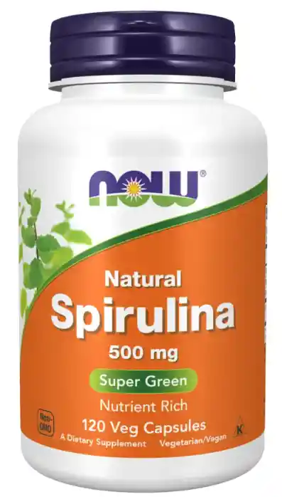 Spirulina 500 Mg 120 Caps - Now Foods